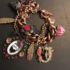 Betsey Johnson RETIRED Lady Luck Bracelet